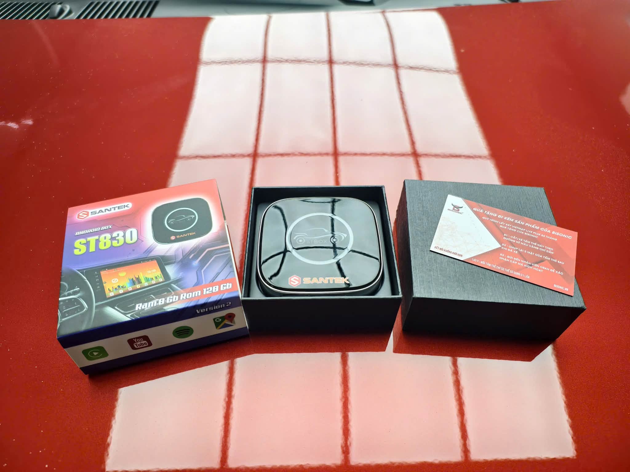 Android box Santek ST830 Ram 8-128