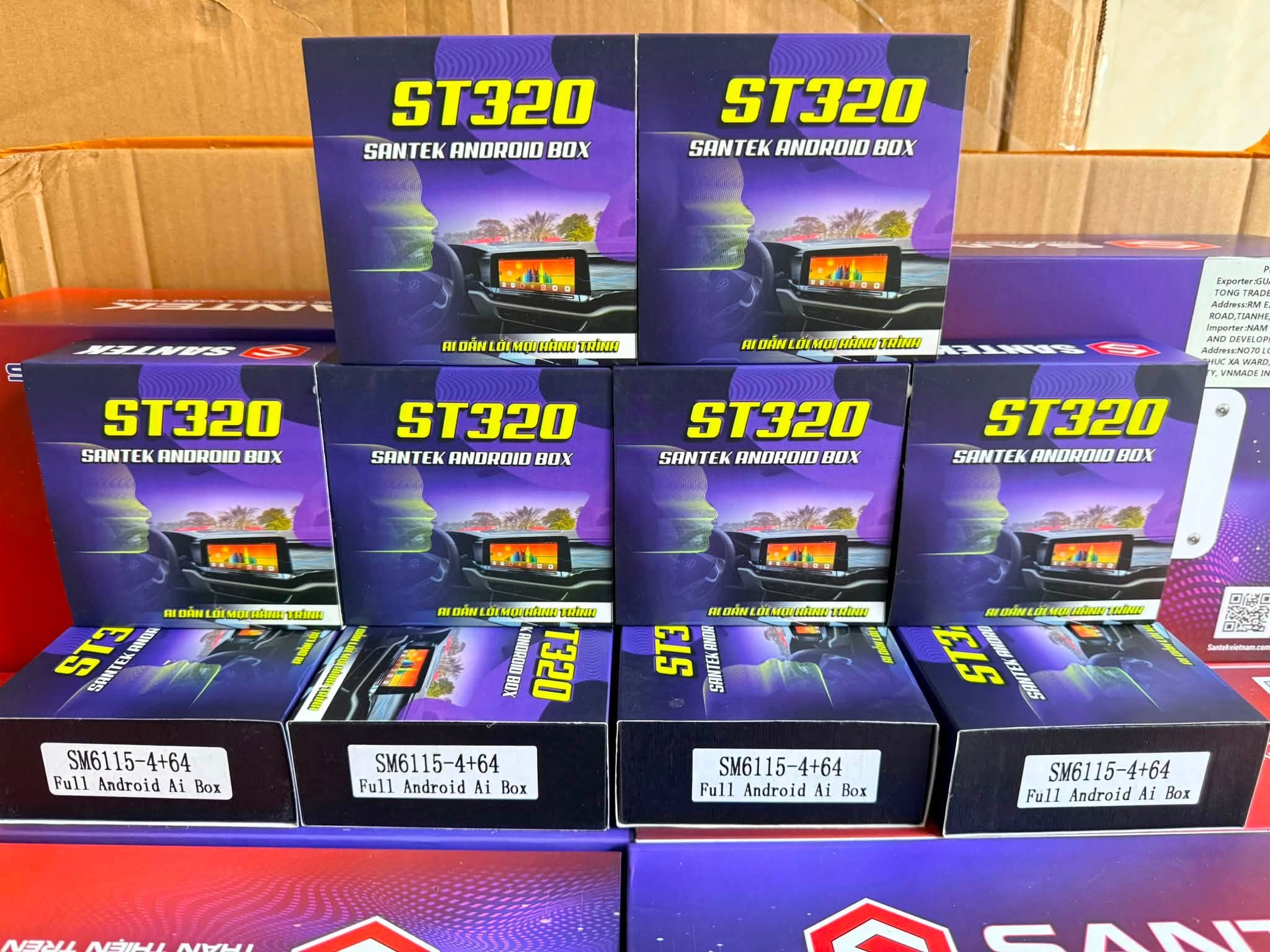 Android box Santek ST320 Ram 4-64